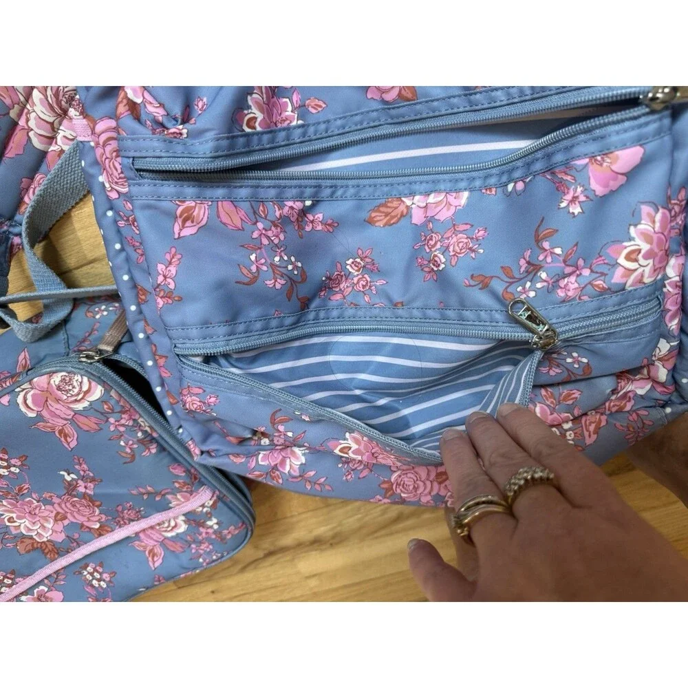 Matilda Jane Harlow Floral Print Backpack & Lunch Box